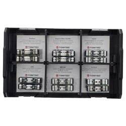 ToniTec Schneckengehäuse Erstausstattung BOX je 2 Stück Siegenia, Winkhaus, AUBI , MACO, Roto und FEPS