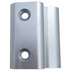 HUECK HARTMANN Flügelteil mit Klemmstück silber