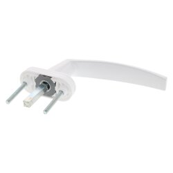 ToniTec® Fenstergriff "LENA II" RAL9016,Vierkant 37mm