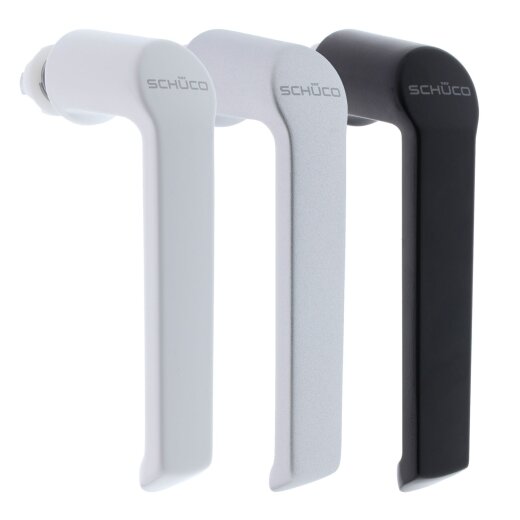 Schüco Steckgriff für Metallfenster Schwarz