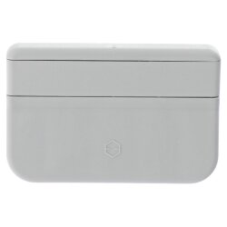 ToniTec Balkontürgriff Ziehgriff 70x45x13mm grau ohne Schrauben