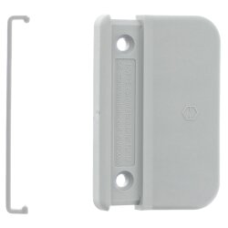 ToniTec Balkontürgriff Ziehgriff 70x45x13mm grau ohne Schrauben