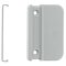ToniTec Balkontürgriff Ziehgriff 70x45x13mm grau ohne Schrauben