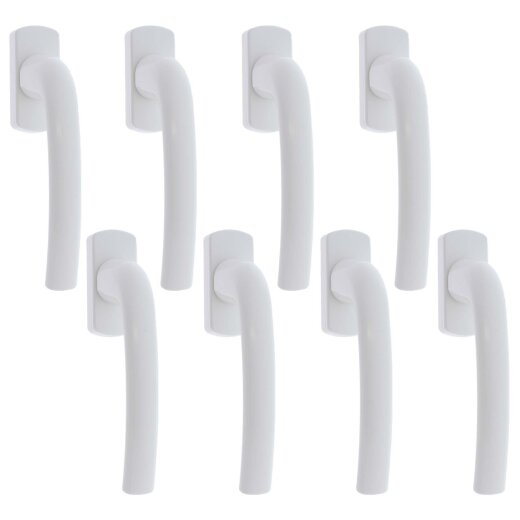ToniTec® Fenstergriff "Magdalena" 10/35 weiß RAL 9016 8er Set