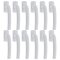 ToniTec® Fenstergriff "Magdalena" 10/35 weiß RAL 9016 12er Set