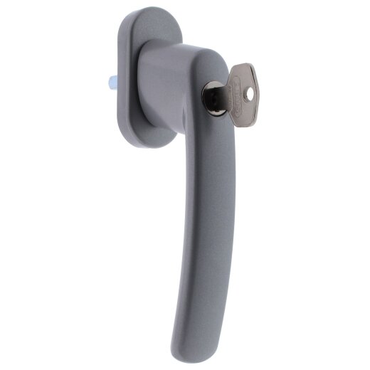 6 x ABUS Fenstergriff abschließbar FG200 AB208 mit verstellbarem Vierkantstift