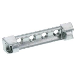 Maco Scherenlager Multimatic Kunststoff silber mit 7 mm Tragzapfen, 52481