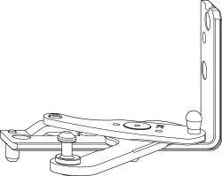 Roto NT Ecklager Designo RS Falztiefe 24mm, Nutlage 13