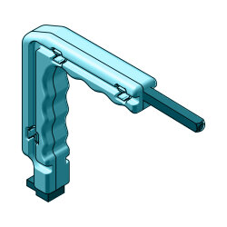 FEPS Tool Stiftzieher FE-SZ001 für WI-SL001 inkl. Aufnahme für FE-ES002 und FE-ES003 türkis