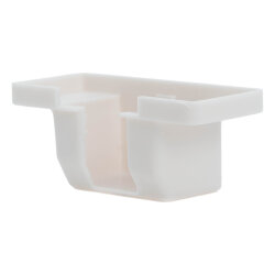 FEPS Abdeckkappe FE-AK003 passend für Ecklager FE-EL001 weiß 42 x 19 x 18 mm
