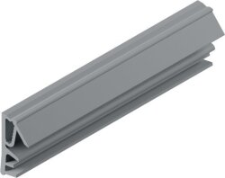 Deventer Fenster-Flügelfalzdichtung SP 7612 Schwarz VE= 150 Meter