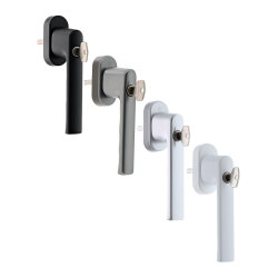 HOPPE Fenstergriff Hamburg 0700S/UD9020 SecuForte®...