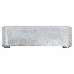 Maco Schliessblech IS silber 96674 für Schüco Corona AS/MD