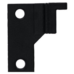 Hueck Ecklager 016780 rechts schwarz