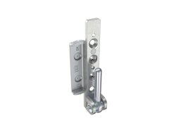 Siegenia AF Ecklager H 18 rechts, silber, K100