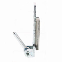 Siegenia AF Ecklager H 18 links, silber, K100