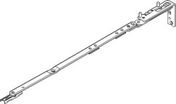Roto NT Designo II Axerarm H 24 mm glatter Falz rechts