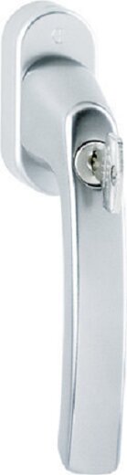 Hoppe Fenstergriff Luxembourg 099S/US952 VK 7/32-42 F1 mit Schrauben