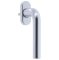 HOPPE Fenstergriff Serie Bonn 050/U30 Vierkant 7/37 mm F1 silberfarbig eloxiert 3820426