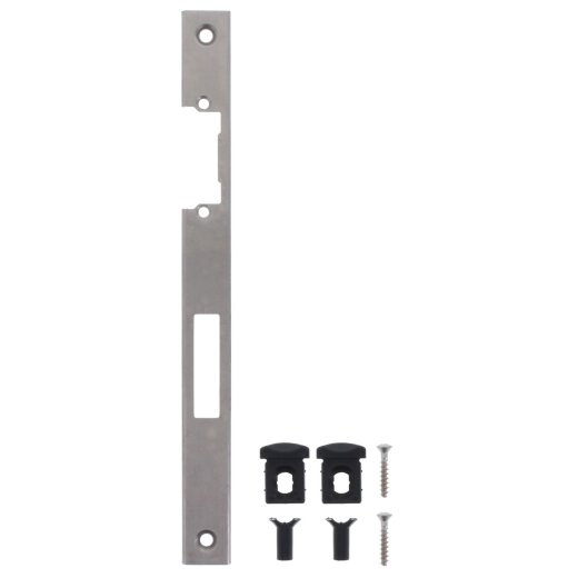 BKS Schließblech U-Stulp 5 x 24 mm B 9000 1215 DIN Rechts Edelstahl matt