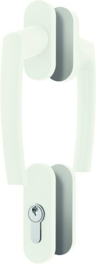 Rotoline Türgriffgarnitur ohne Roto-Logo K061A10721 verkehrsweiß 9016