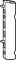 Roto Eckband K 6/130 höhenverstellbar weiß N510A00146 Centro 101
