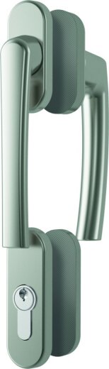 Rotoline Türgriffgarnitur ohne Roto-Logo K061A14221 titan matt elox.