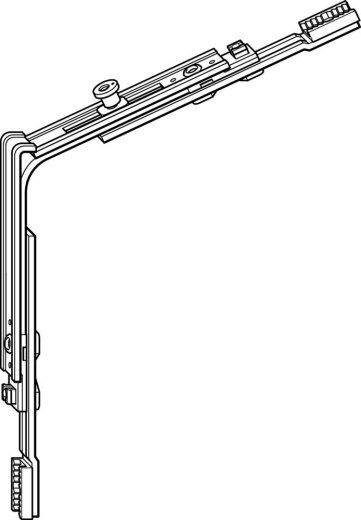 Roto Eckumlenkung SF 1V für Schrägfenster N400A05106 NT