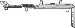 Roto Falzaxerarm H FZ30 Ls ROTO Designo II NT Holz 30 mm...