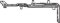 Roto Falzaxerarm H FZ30 Rs ROTO Designo II NT Holz 30 mm glatter Falz