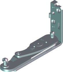 Roto Ecklager rechts NR 206 ROTO Designo II für Gealan S8000