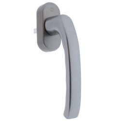 HOPPE Fenstergriff Stuttgart ALU F9 Secu 0600/US952 12/35...