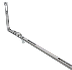 MACO Mittelverschluss 528 für 10 mm Falz RAL9006 mit...