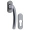HOPPE Balkontürset "TOKYO" 0710RH/66N12/49PN12S Rosetten-Garnitur für Fenstertüren 8137457