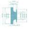 FEPS Tool Dichtungseinroller Sortimentsbox FE-BOX002 9 tlg.