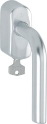 HOPPE Fenstergriff Bonn Aluminium-Dreh-/Kipp-Fenstergriff Secustik abschließbar AL F1 abs WK2 150F/US950S 10/37 M5x50 3481807 ***Sonderposten***