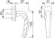 HOPPE Fenstergriff Atlanta 0530/US952 Secustik Secu 10/32 M5x45 F8707 braun 3481292 ***Sonderposten***