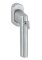 Hoppe Fenstergriff Amsterdam E0400S/US9056 Secu100 ® 100NM abschließbar VarioFit ® Vierkant 32-42 mm Schließung H001 F69 Edelstahl matt