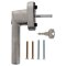 Hoppe Fenstergriff Amsterdam E0400S/US9056 Secu100 ® 100NM abschließbar VarioFit ® Vierkant 32-42 mm Schließung H001 F69 Edelstahl matt